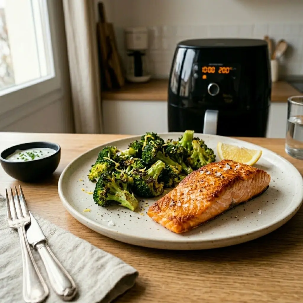 Salmón con Brócoli