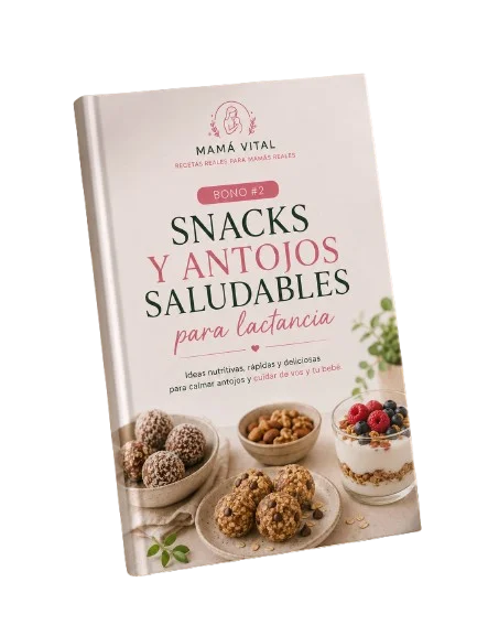 Snacks y antojos saludables para lactancia